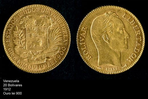 Venezuela - Bolivar 20 - 1912