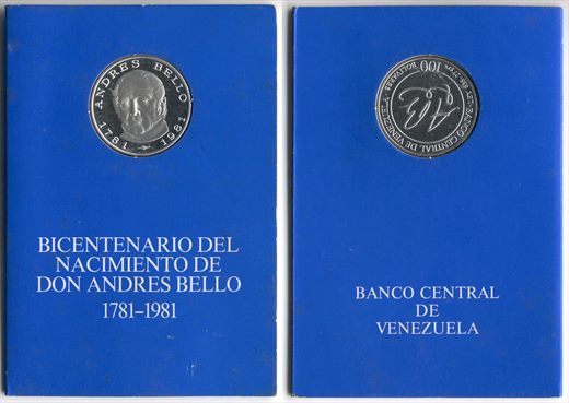 Venezuela - Bolivar 100 - 1981