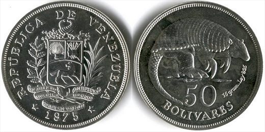 Venezuela - Bolivar 50 - 1975