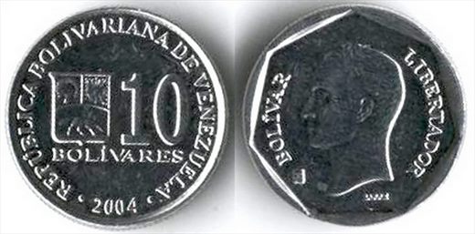 Venezuela - Bolivar 10 - 2004