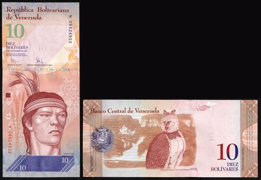 Venezuela - Bolivar 10 - 2009-09-03