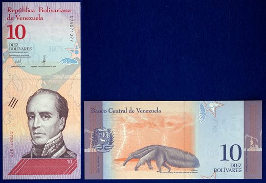 Venezuela - Bolivar 10 - 2018