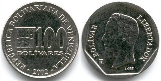 Venezuela - Bolivar 100 - 2002