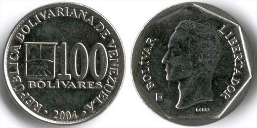 Venezuela - Bolivar 100 - 2004