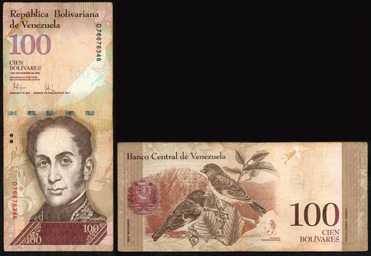 Venezuela - Bolivar 100 - 2009-09-03