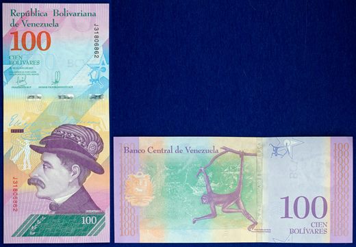 Venezuela - Bolivar 100 - 2018