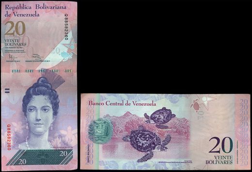 Venezuela - Bolivar 20 - 2011-02-03