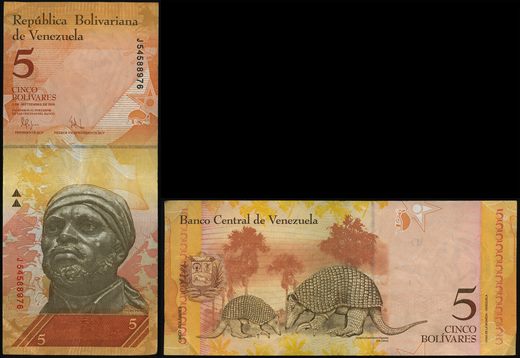 Venezuela - Bolivar 5 - 2009-09-03