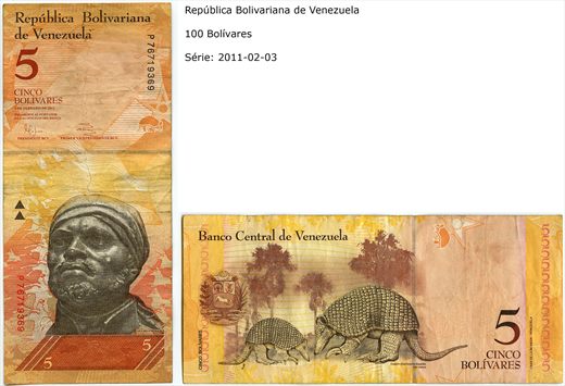 Venezuela - Bolivar 5 - 2011-02-03
