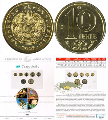 Cazaquistao - Tenge 10 - 2002 DMI
