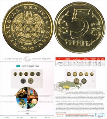 Cazaquistao - Tenge 5 - 2003 DMI