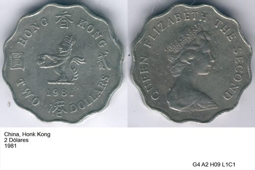 Hong Kong - Dolar 2 - 1981 - G4 A2 H09
