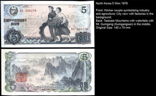 Coreia do Norte - Won 5 - 1978
