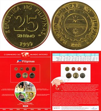Filipinas - Centimo 25 - 1999 DMI