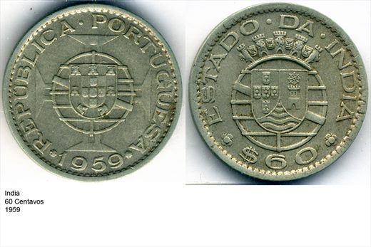 India - Centavo 60 - 1959 - G6 A3 H02 L1C5