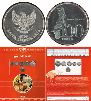 Indonesia - Rupia 100 - 1999