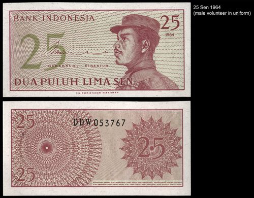 Indonesia - Sen 25 - 1964