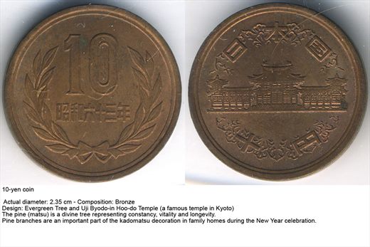 Japao - Yen 10 - 1951-1958 - G5 A2 H12 L6C1