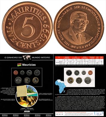 Mauricias - Cent 5 - 1999