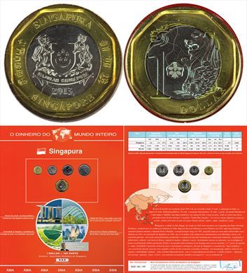 Singapura - Dollar 1 - 2013 DMI