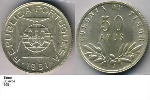 Timor - Avo 50 - 1951 - G6 A3 H06 L4C1