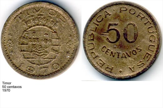 Timor - Centavo 50 - 1970 - G6 A3 H06 L4C2