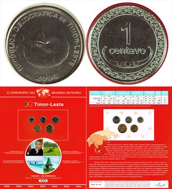 Timor-Leste - Centavo 1 - 2004 DMI