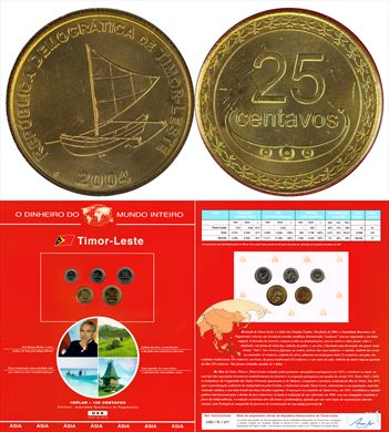 Timor-Leste - Centavo 25 - 2004 DMI