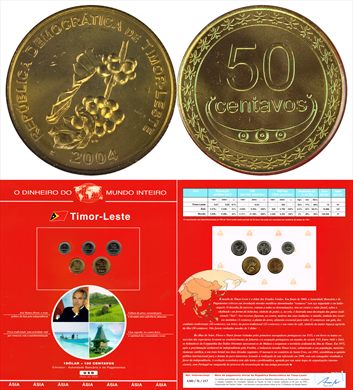 Timor-Leste - Centavo 50 - 2004 DMI