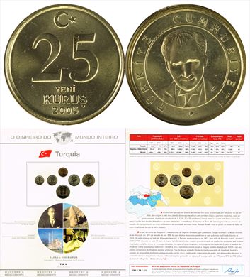 Turquia - Kurus 25 - 2005 DMI