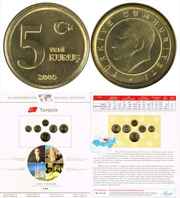Turquia - Kurus 5 - 2005 DMI