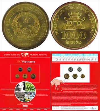 Vietname - Dong 1000 - 2003 DMI