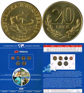 Albania - Lek 20 - 2000 DMI