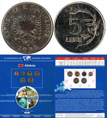 Albania - Lek 5 - 2000 DMI