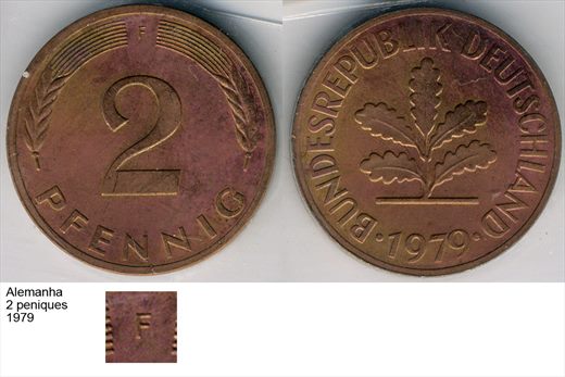 Alemanha - Pfennig 2 - 1979 F - G6 A1 H02 L2C5