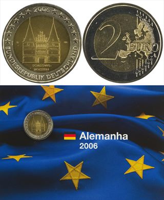 Alemanha - Euro 2 - 2006 D HH (2Eur Collection)