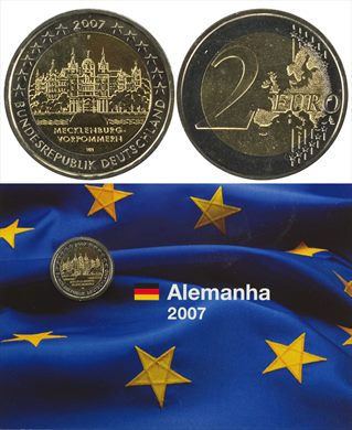 Alemanha - Euro 2 - 2007 F HH (2Eur Collection)