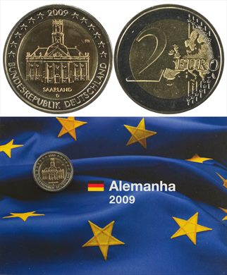 Alemanha - Euro 2 - 2009 D FB (2Eur Collection)
