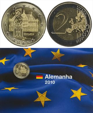 Alemanha - Euro 2 - 2010 J D (2Eur Collection)