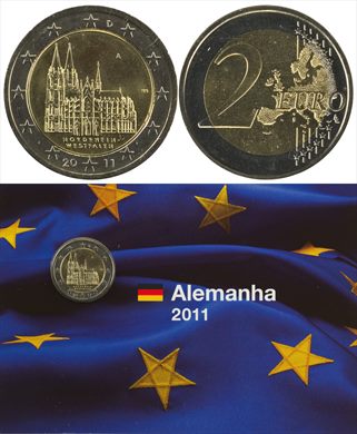 Alemanha - Euro 2 - 2011 A HH (2Eur Collection)