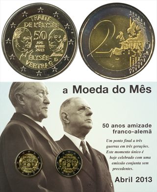 Alemanha - Euro 2 - 2013 D (Moeda do Mes Abril 2013)