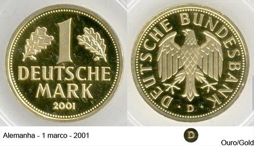 Alemanha - Marco 1 - 2001 D
