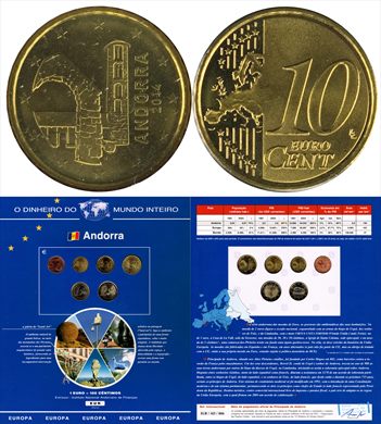 Andorra - Euro cent 10 - 2014 DMI