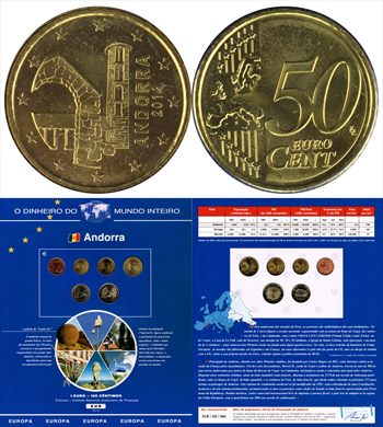 Andorra - Euro cent 50 - 2014 DMI