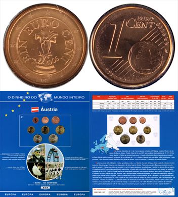 Austria - Euro Cent 1 - 2006 DMI