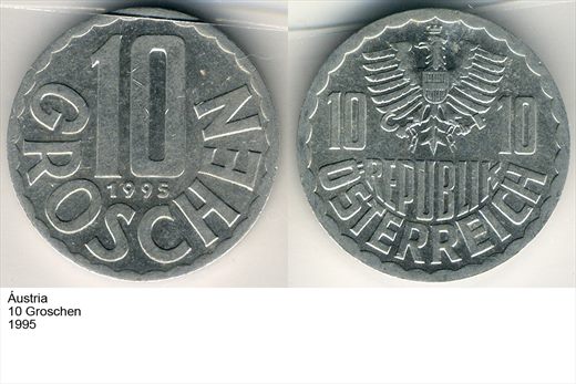 Austria - Groschen 10 - 1995 - G6 A3 H05 L6C3