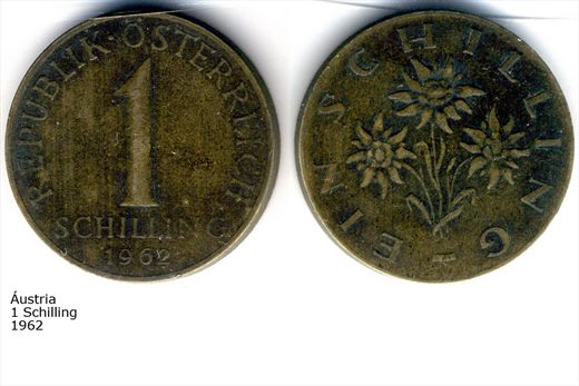 Austria - Schilling 1 - 1962 - G6 A3 H05 L3C1