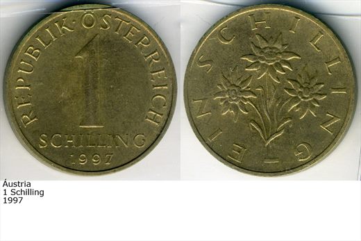 Austria - Schilling 1 - 1997 - G6 A3 H05 L4C6
