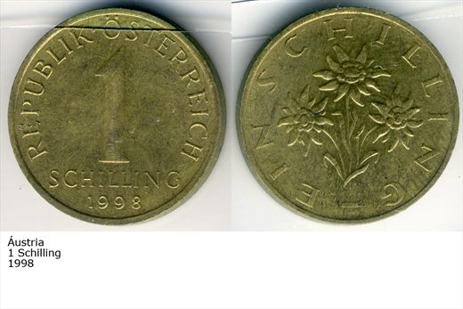 Austria - Schilling 1 - 1998 - G6 A3 H05 L5C1