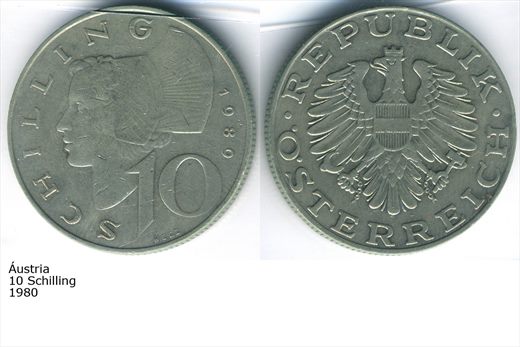 Austria - Schilling 10 - 1989 - G5 A3 H02 L3C1
